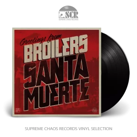 BROILERS · Santa Muerte | BLACK LP (Punk Rock Vinyl)