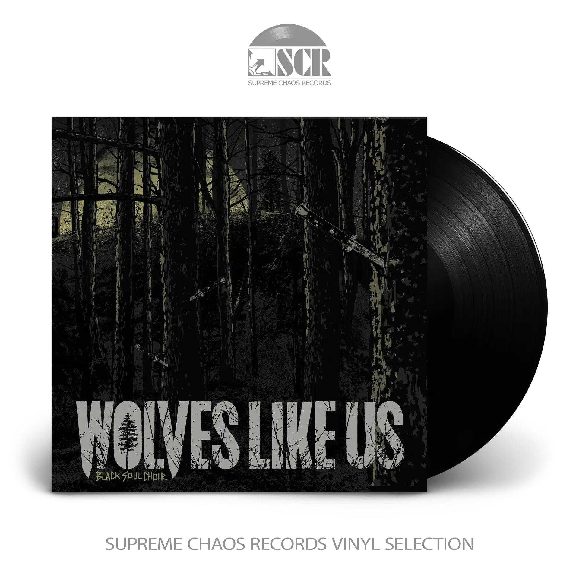 WOLVES LIKE US · Black Soul Choir | BLACK LP (Sludge Vinyl)