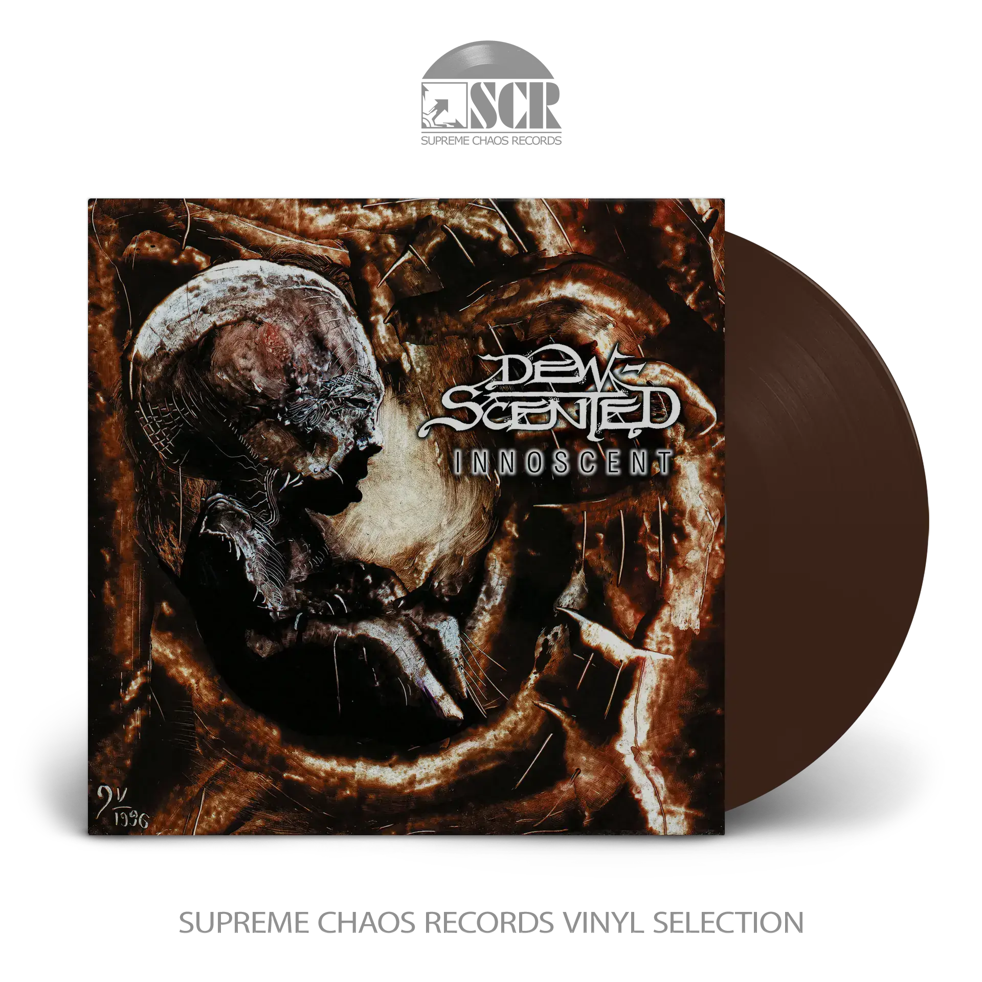 DEW-SCENTED - Innoscent · DARK OLIVE LP (Thrash Metal Vinyl)