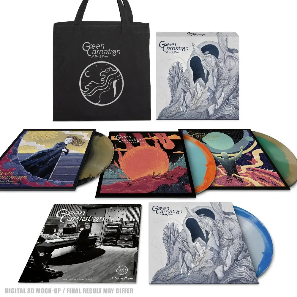 GREEN CARNATION · A Dark Poem - The Complete Series | 4LP BOXSET (Progressive Metal/Progressive Rock Vinyl)