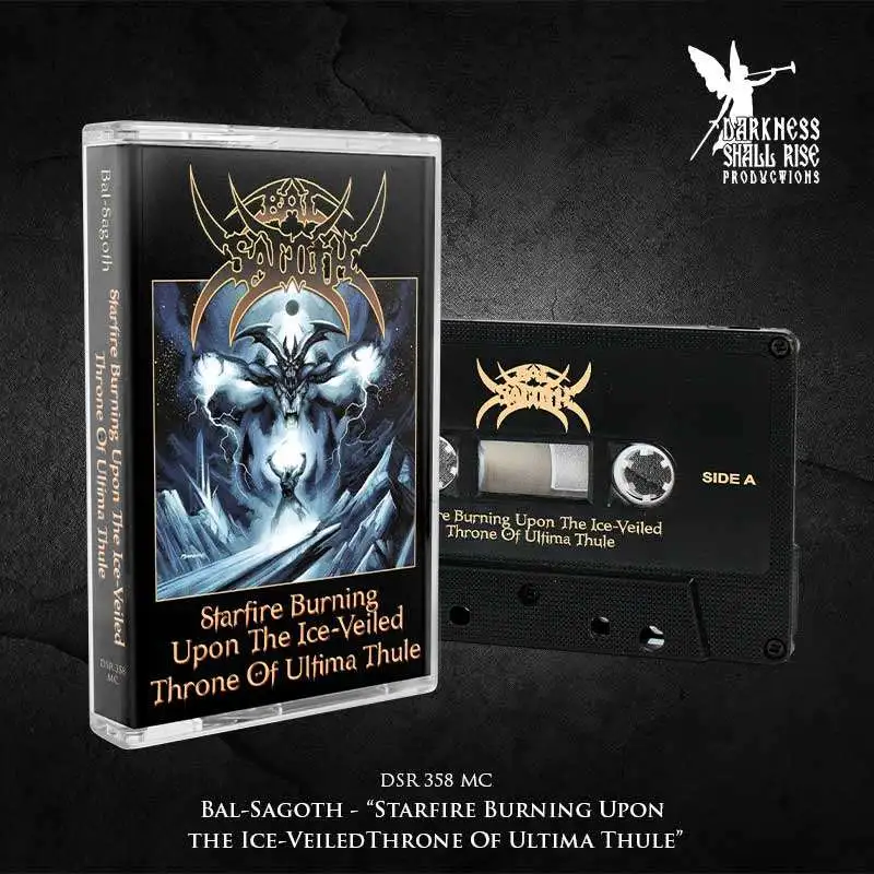 BAL-SAGOTH · Starfire Burning upon the Ice-Veiled Throne of Ultima Thule | BLACK TAPE (Heavy Metal/Black Metal Tapes)