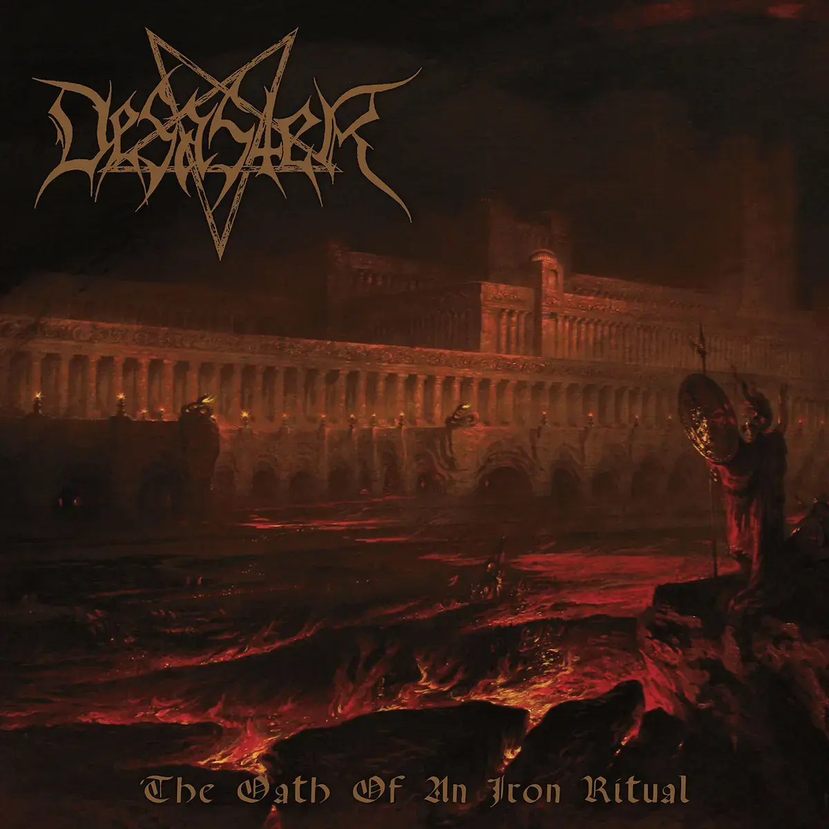 DESASTER · The Oath Of An Iron Ritual | BLACK LP (Thrash Metal Vinyl) · Picture 1