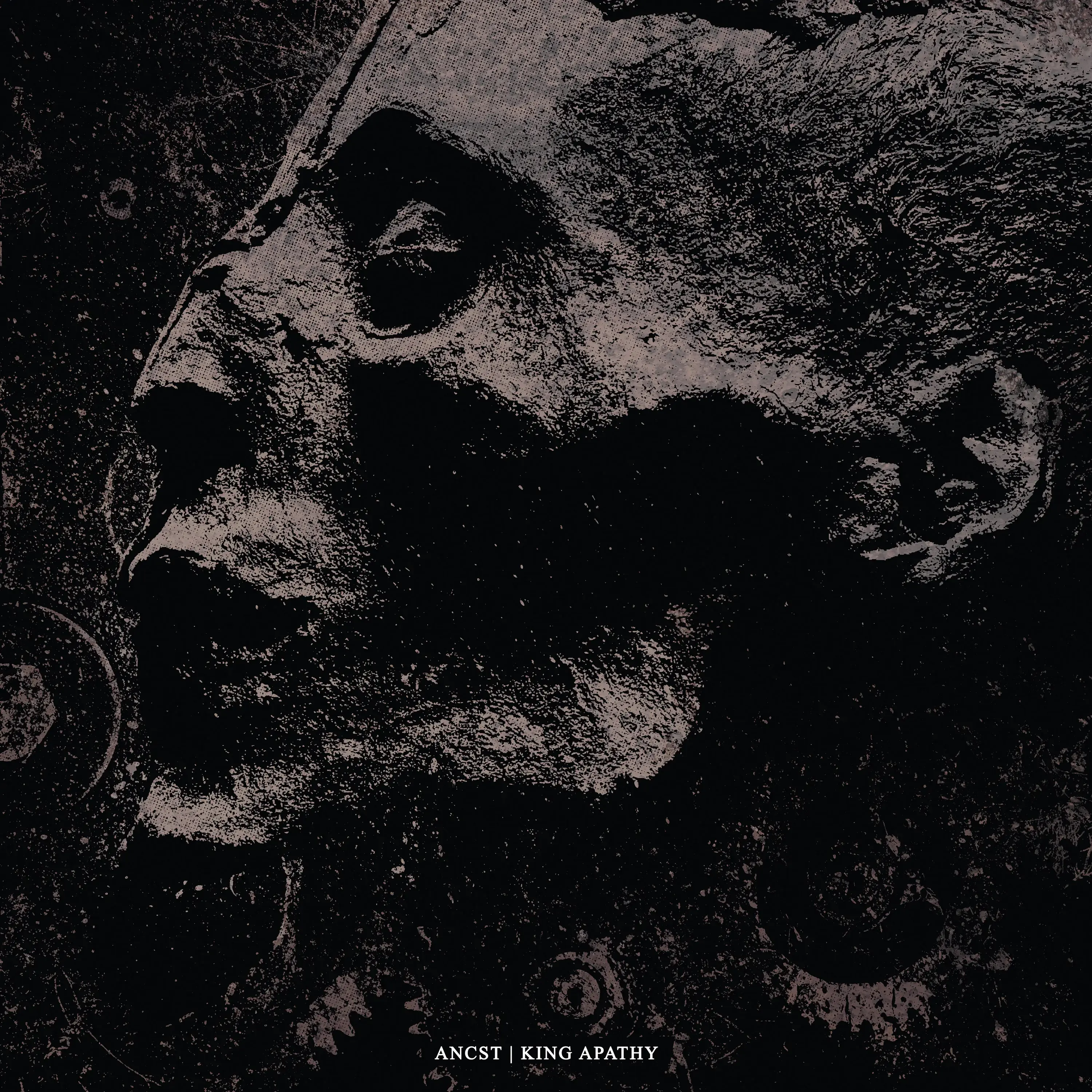 ANCST / KING APATHY · Split | BLACK LP (Black Metal Vinyl) · Picture 2