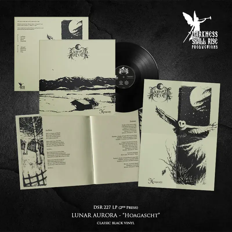 LUNAR AURORA · Hoagascht | BLACK LP (Black Metal Vinyl) · Picture 2