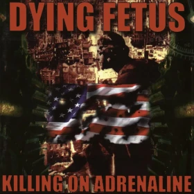 DYING FETUS · Killing on Adrenaline | RED LP (Death Metal Vinyl) · Picture 1