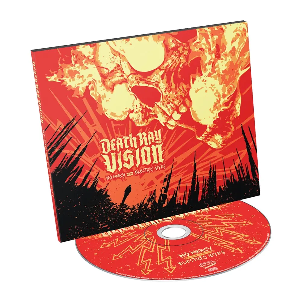 DEATH RAY VISION · No Mercy From Electric Eyes | DIGIPAK CD (Hardcore CDs) · Picture 2