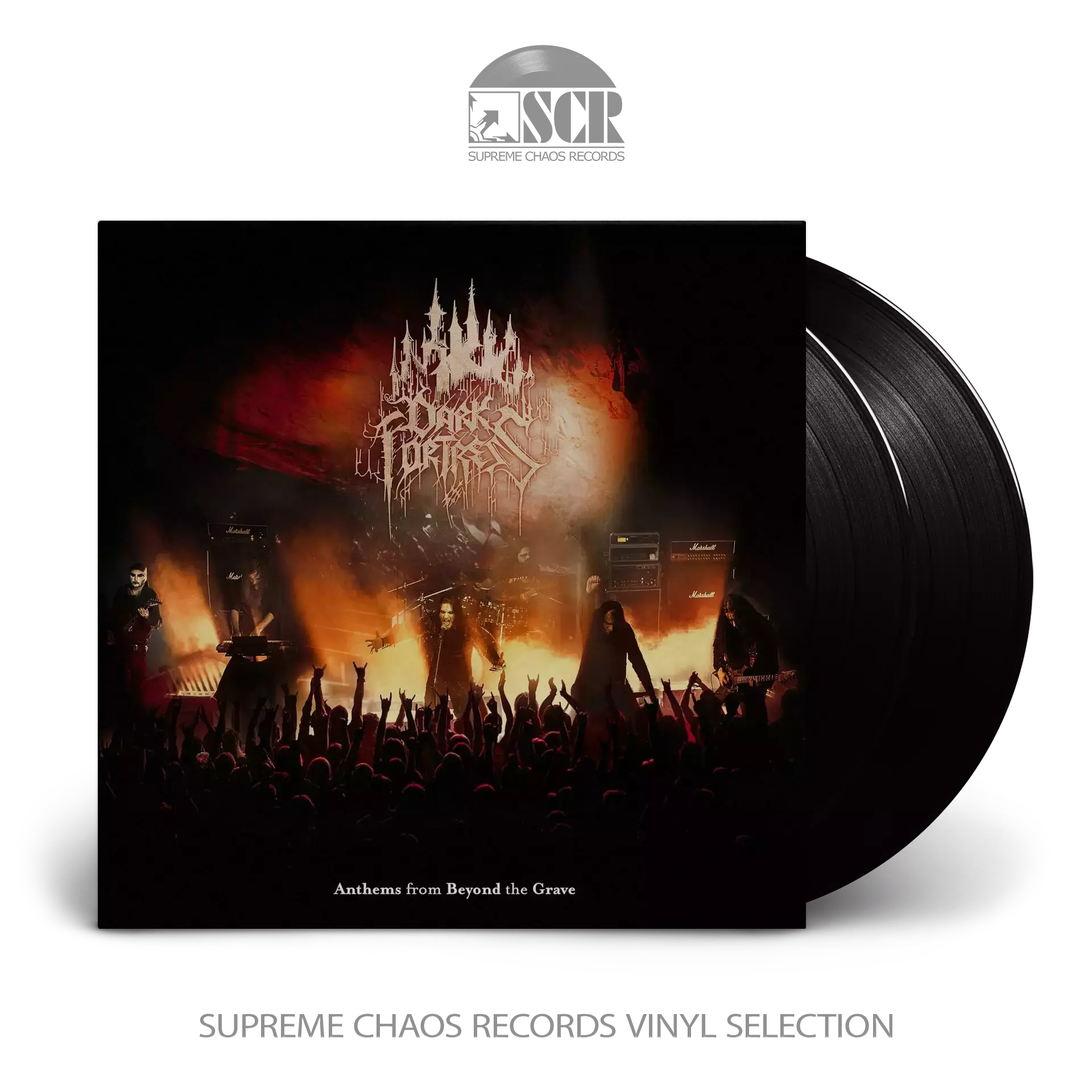 DARK FORTRESS · Anthems From Beyond The Grave - Live In Europe 2023 | BLACK 2LP (Black Metal Vinyl)