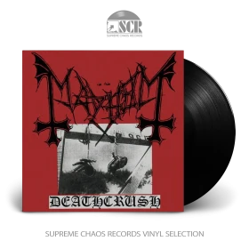 MAYHEM · Deathcrush | BLACK LP (Black Metal Vinyl)