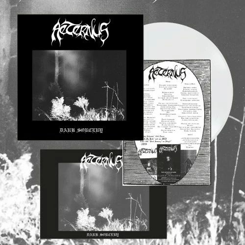 AETERNUS · Dark Sorcery | WHITE LP (Black Death Metal Vinyl)