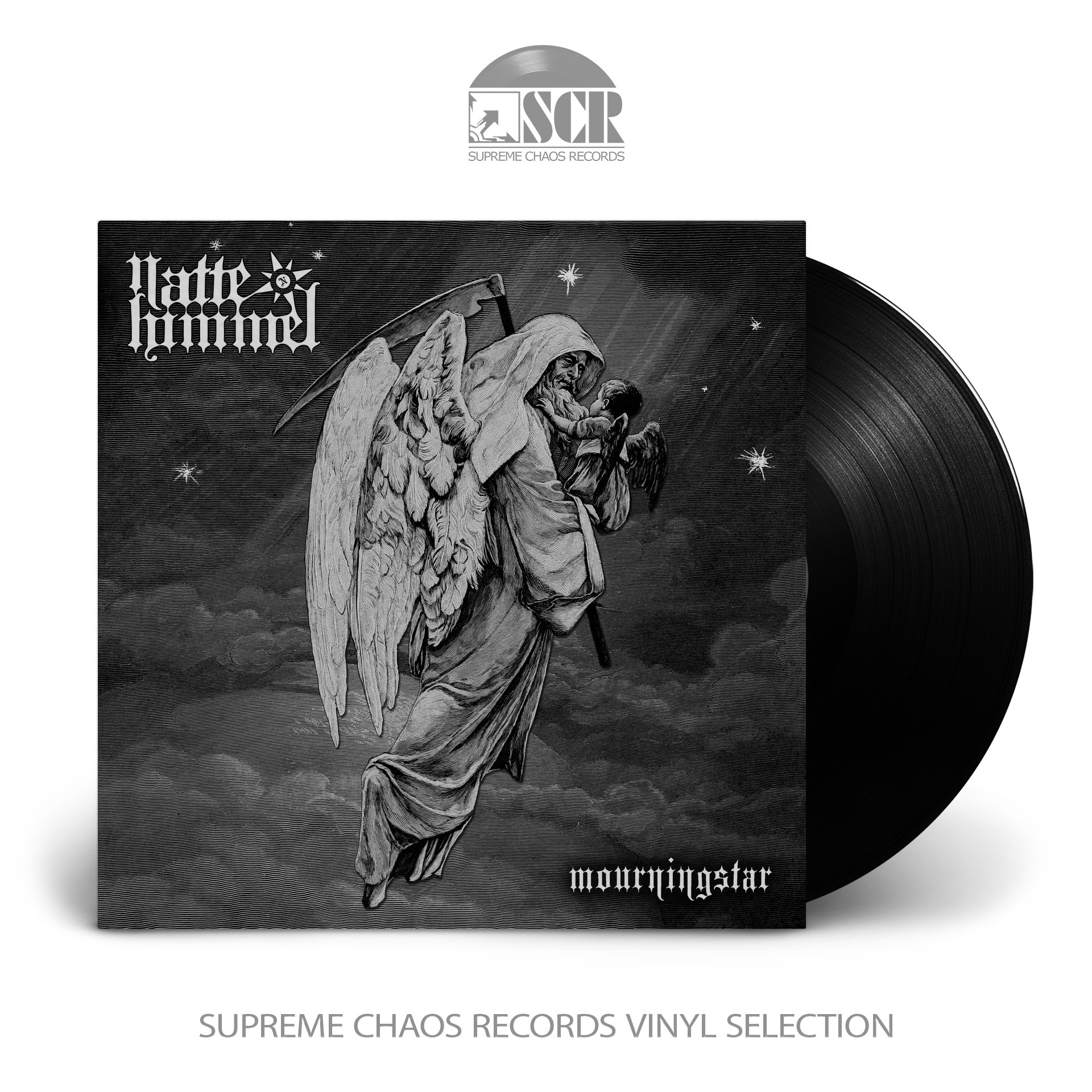 NATTEHIMMEL · Mourningstar | BLACK LP (Black Metal Vinyl)