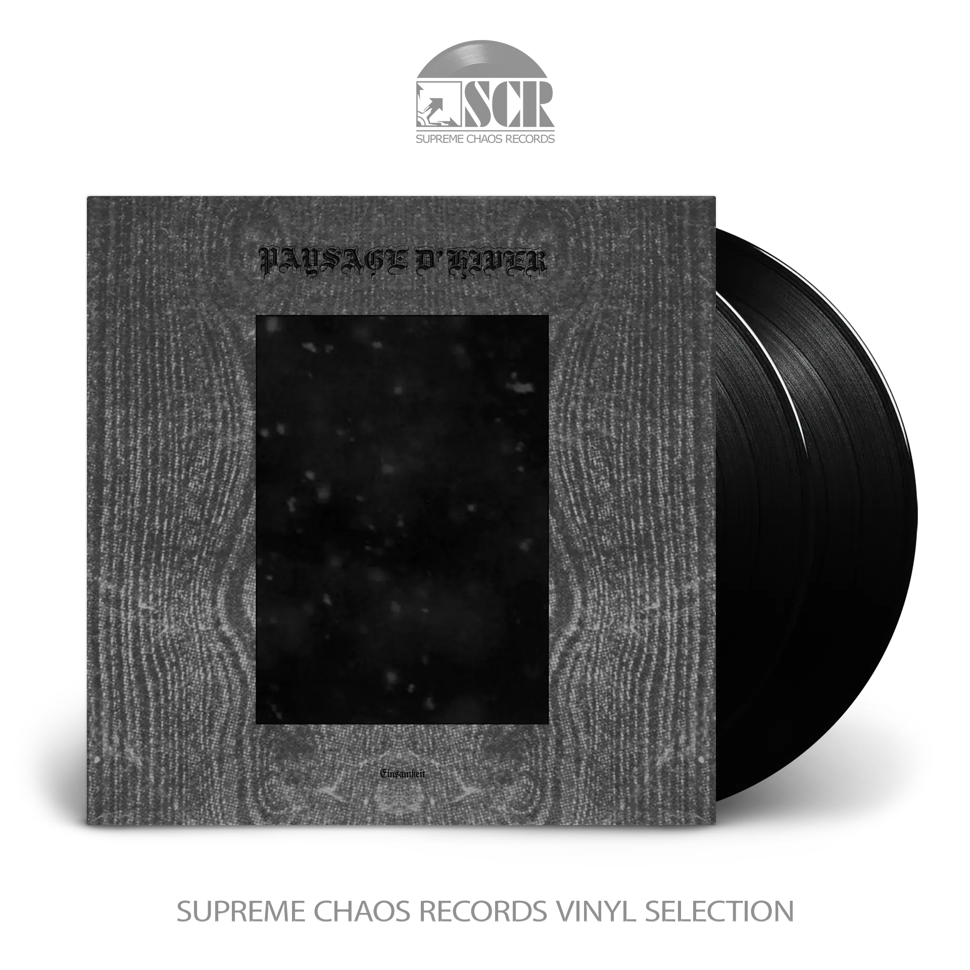 PAYSAGE D'HIVER · Einsamkeit | BLACK 2LP (Ambient/Black Metal Vinyl)