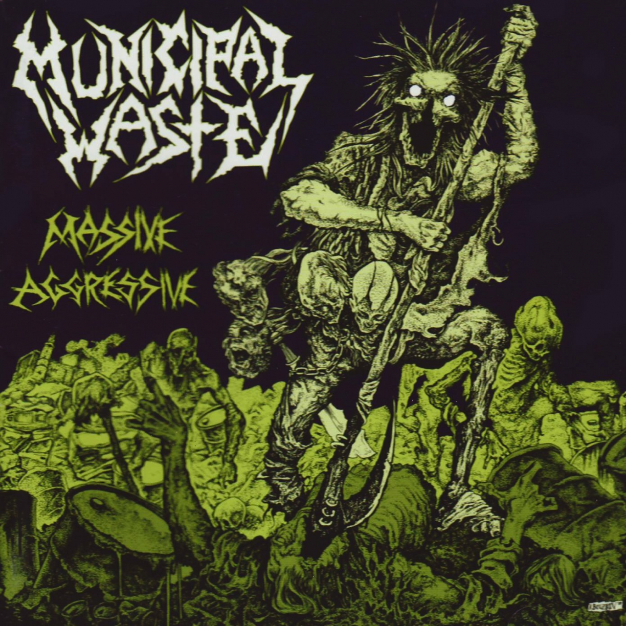 MUNICIPAL WASTE - Massive Aggressive [PICTURE PICDISC]