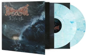 SATURNUS · The Storm Within | WHITE/BLUE 2LP (Doom Metal/Death Metal Vinyl) · Picture 3