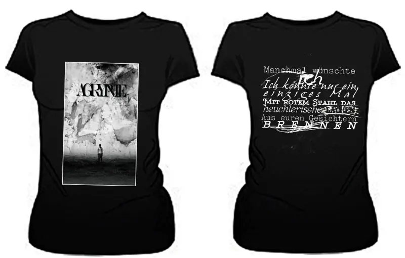 AGRYPNIE · 16[485] Cover Girl | GIRLIE M (Black Metal Clothes)