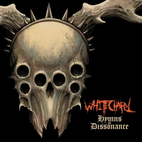 WHITECHAPEL · Hymns in Dissonance | NEON ORANGE BLACK DUST LP (Deathcore Vinyl) · Picture 2