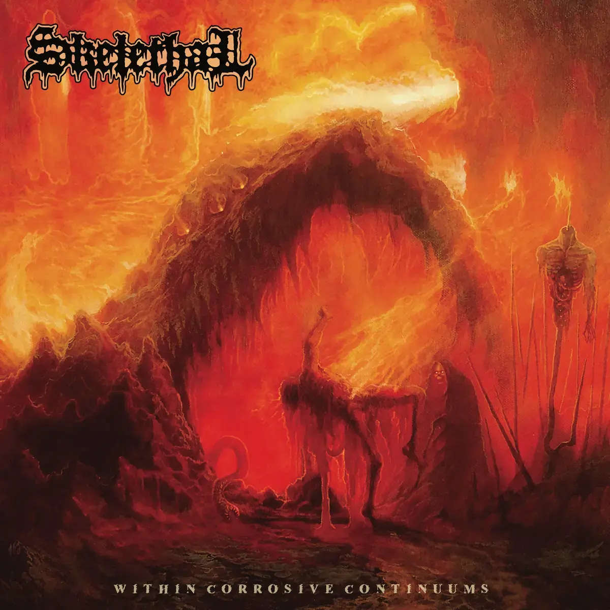 SKELETHAL · Within Corrosive Continuums | BLACK LP (Death Metal Vinyl) · Picture 1