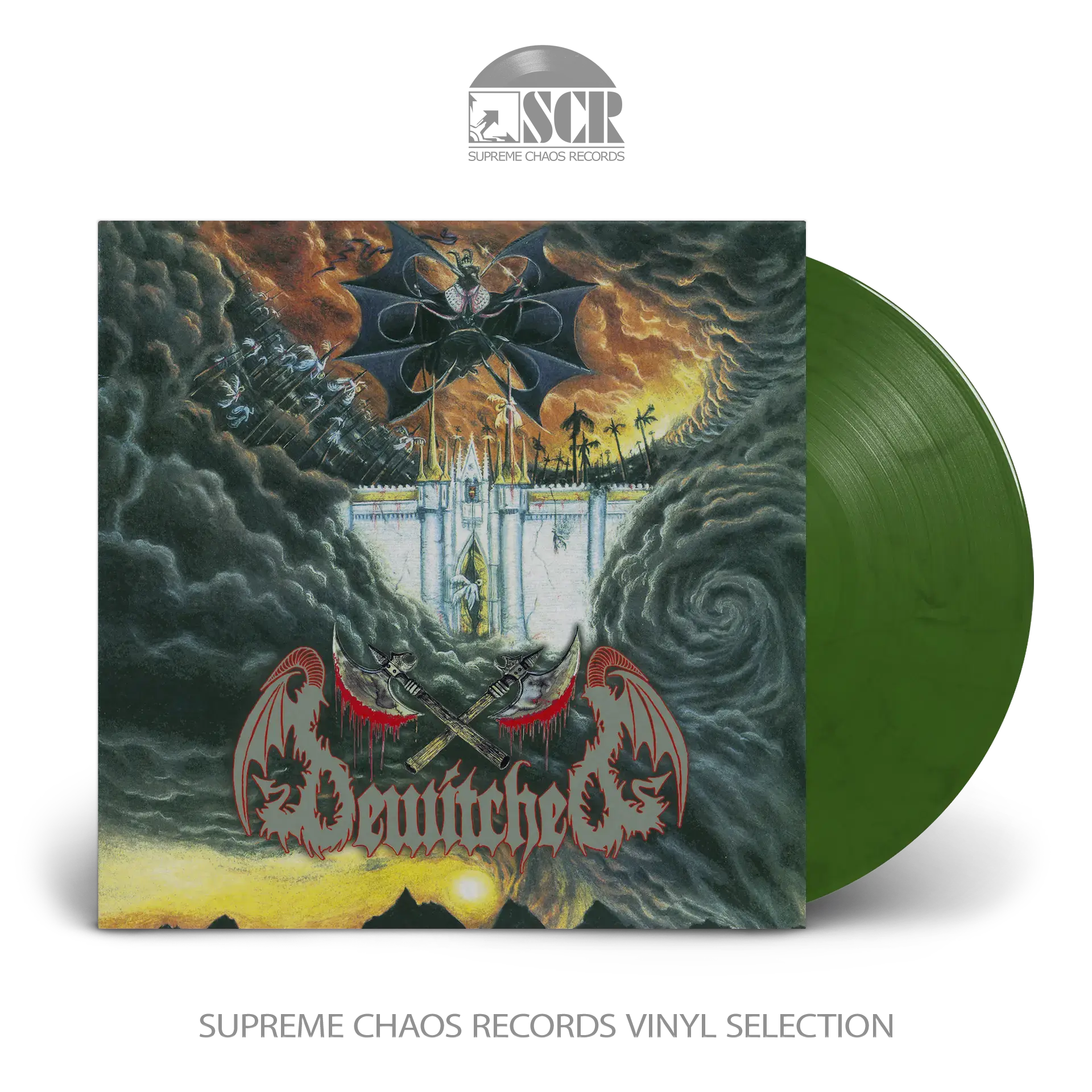 BEWITCHED · Diabolical Desecration | GREEN GALAXY LP (Black Metal Vinyl)