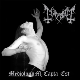 MAYHEM · Mediolanum Capta Est | CLEAR LP (Black Metal Vinyl) · Picture 1