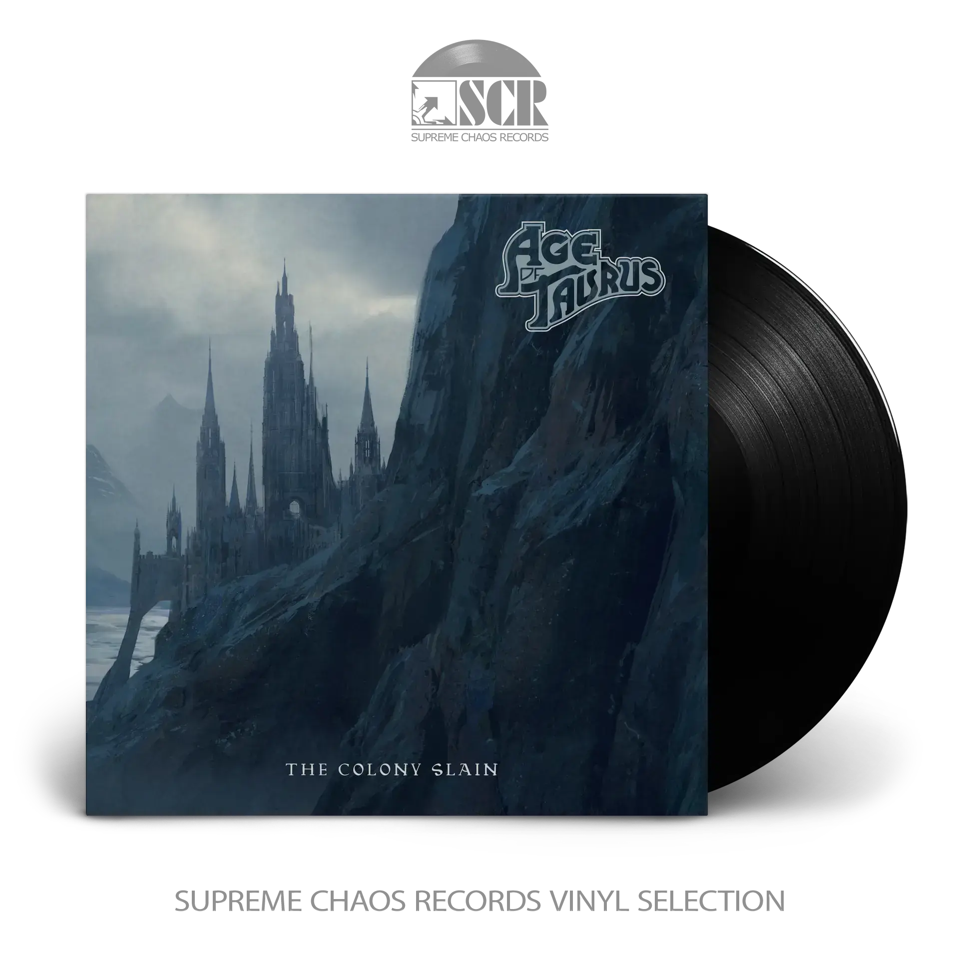 AGE OF TAURUS · The Colony Slain | BLACK LP (Doom Metal Vinyl)