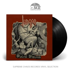 LUDGAR · Violent Visions | BLACK LP (Black Metal Vinyl)