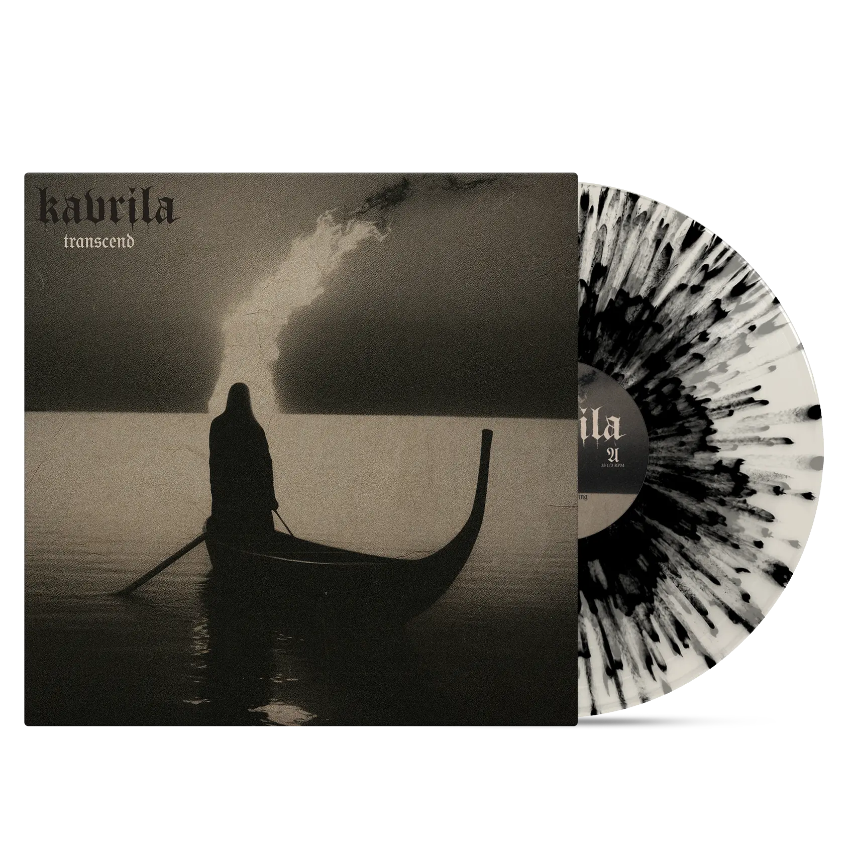 KAVRILA · Transcend | SPLATTER LP (Hardcore/Sludge/Crust/Post Metal Vinyl)