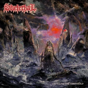 SKELETHAL · Unveiling The Threshold | PURPLE CLOUDY LP (Death Metal Vinyl) · Picture 1