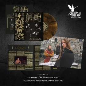 HELHEIM · Av norrøn ætt | WHEAT/BLACK LP (Black Metal/Viking Metal Vinyl) · Picture 2