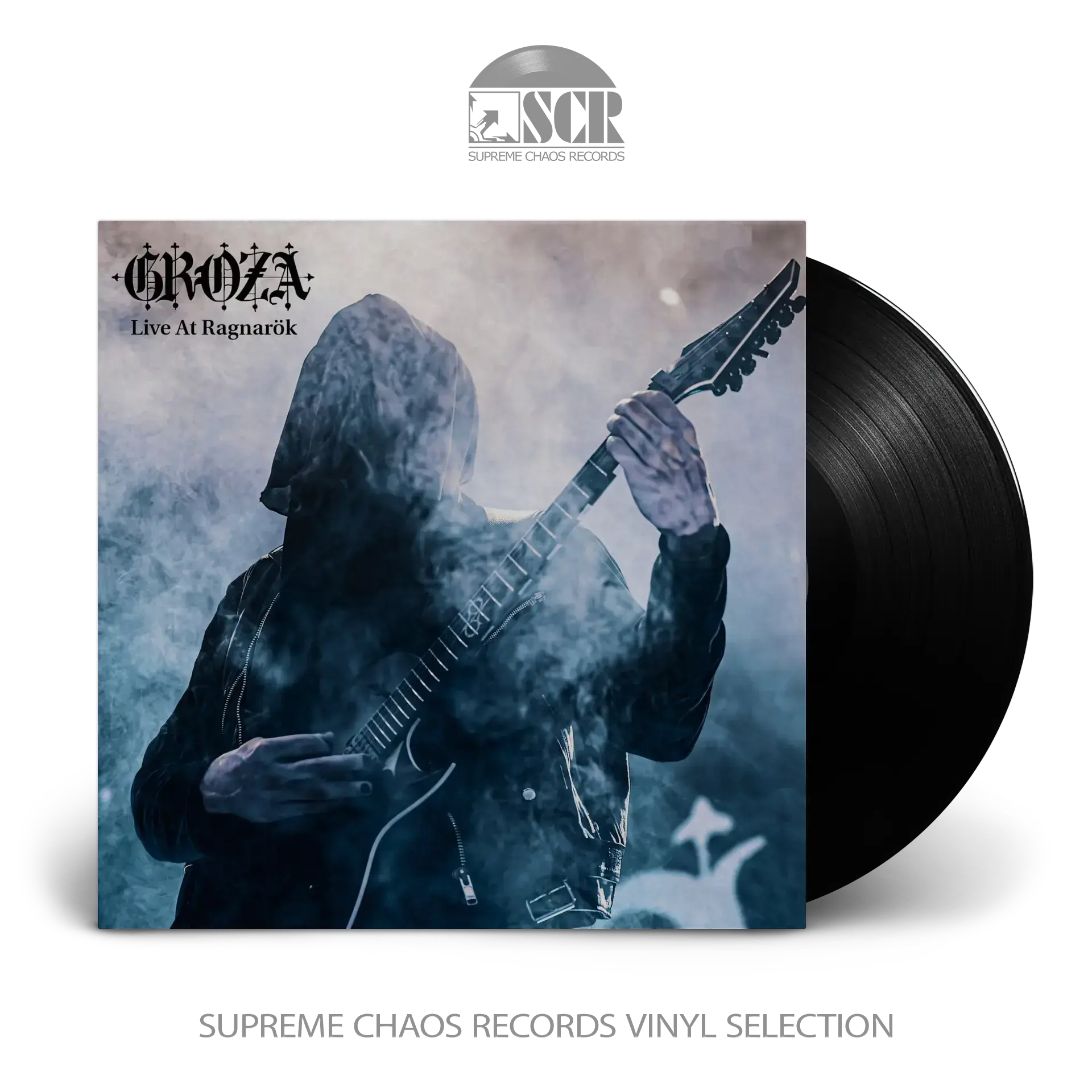 GROZA - Live At Ragnarök · BLACK LP (Black Metal Vinyl)