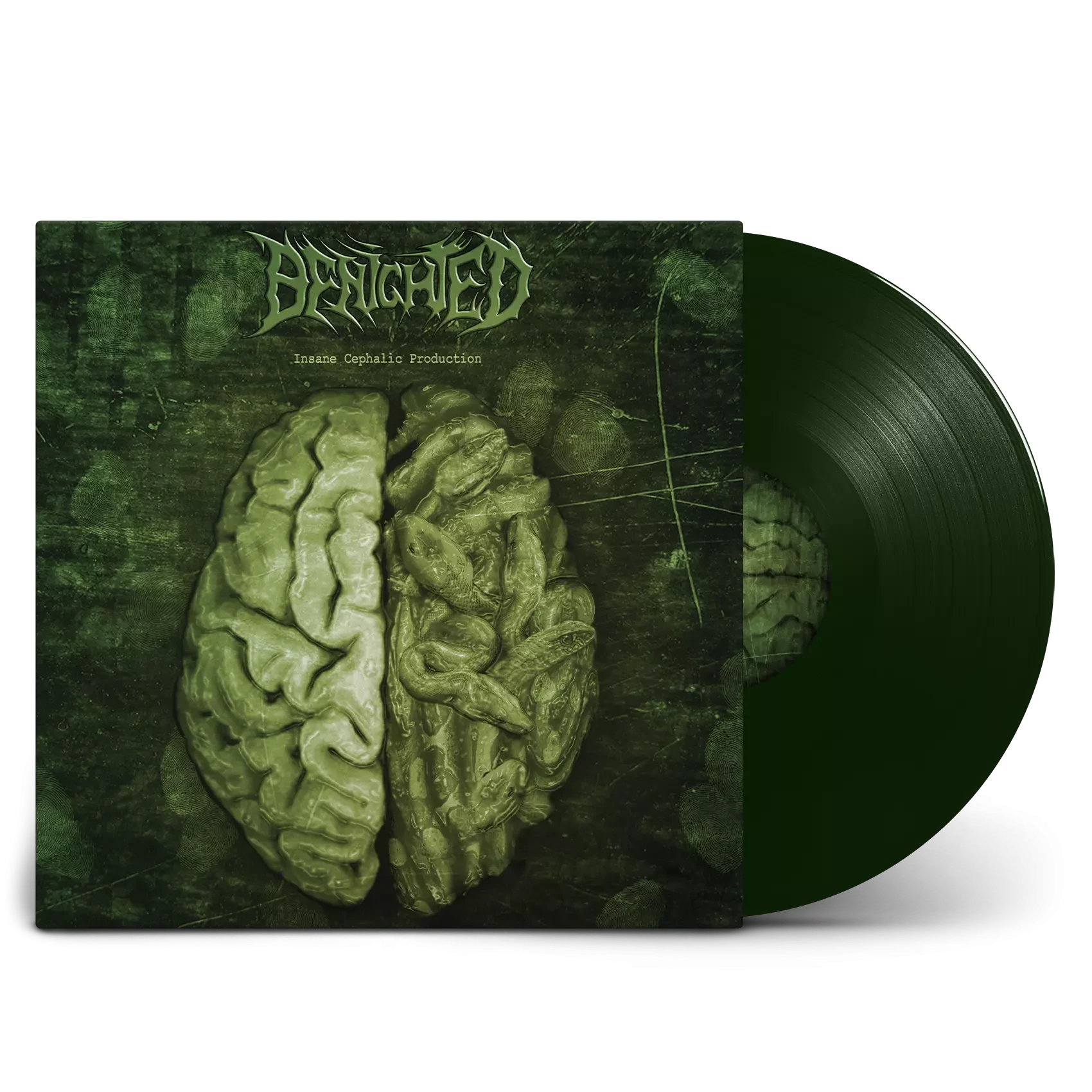 BENIGHTED · Identisick and Insane Cephalic Production | INSANE WOODEN BOXSET (Death Metal/Grindcore Vinyl) · Picture 3