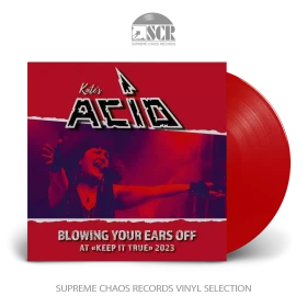 KATE'S ACID · Blowing Your Ears Off | RED LP (Thrash Metal Vinyl)