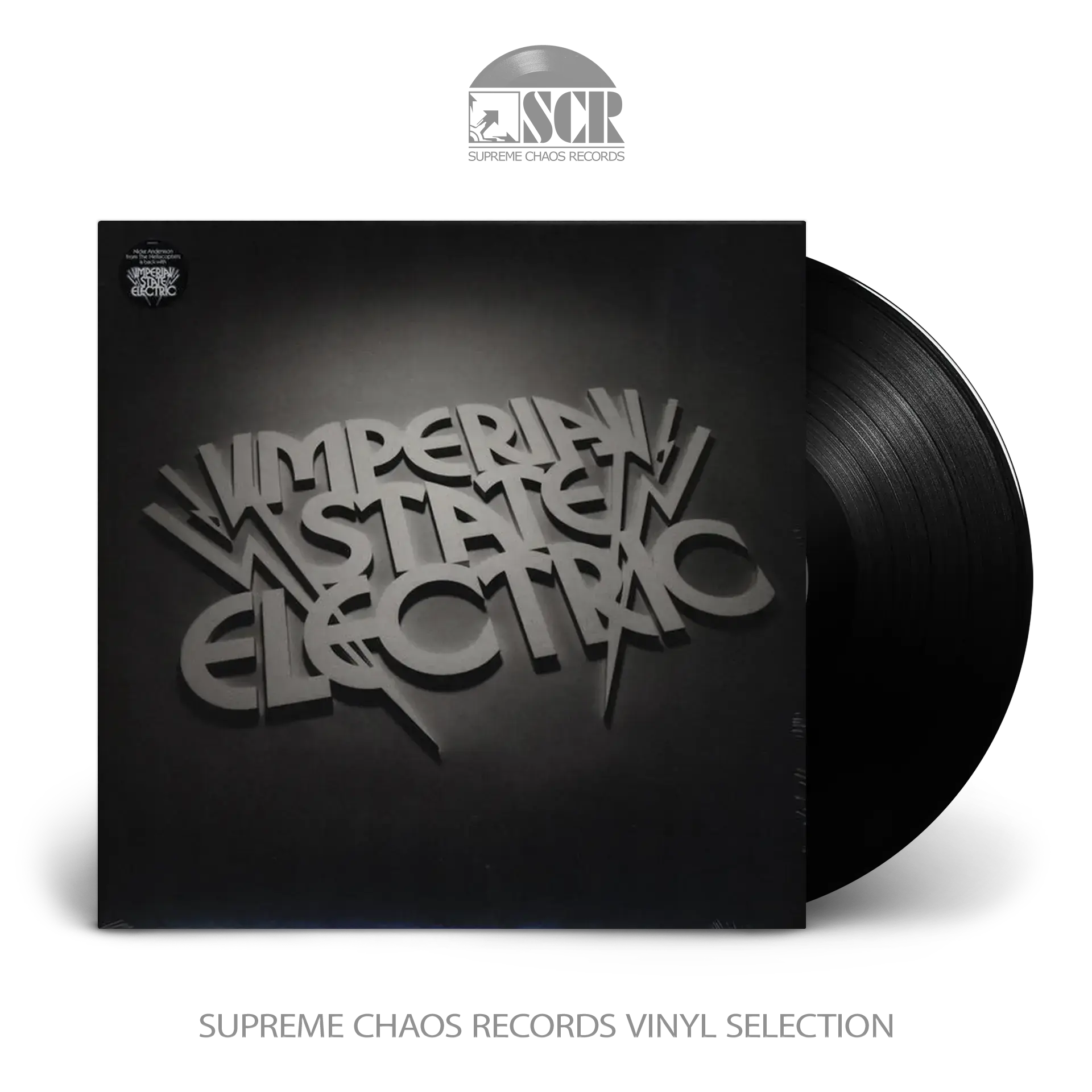 IMPERIAL STATE ELECTRIC · Imperial State Electric | BLACK LP (Hard Rock/Heavy Metal Vinyl)