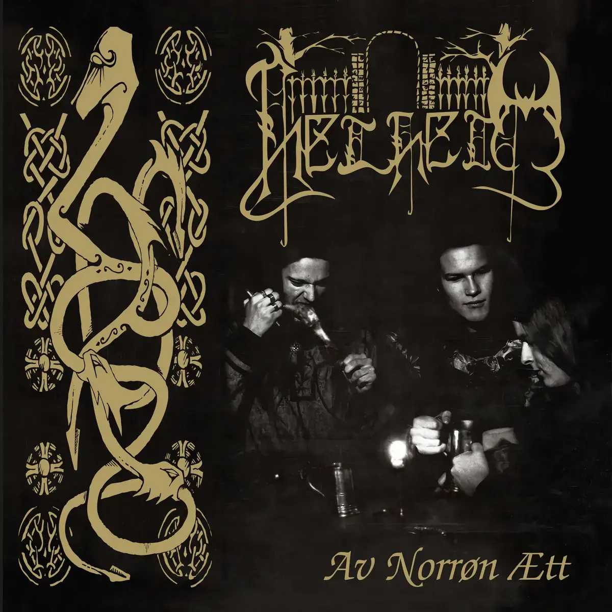 HELHEIM · Av norrøn ætt | WHEAT/BLACK LP (Black Metal/Viking Metal Vinyl) · Picture 1
