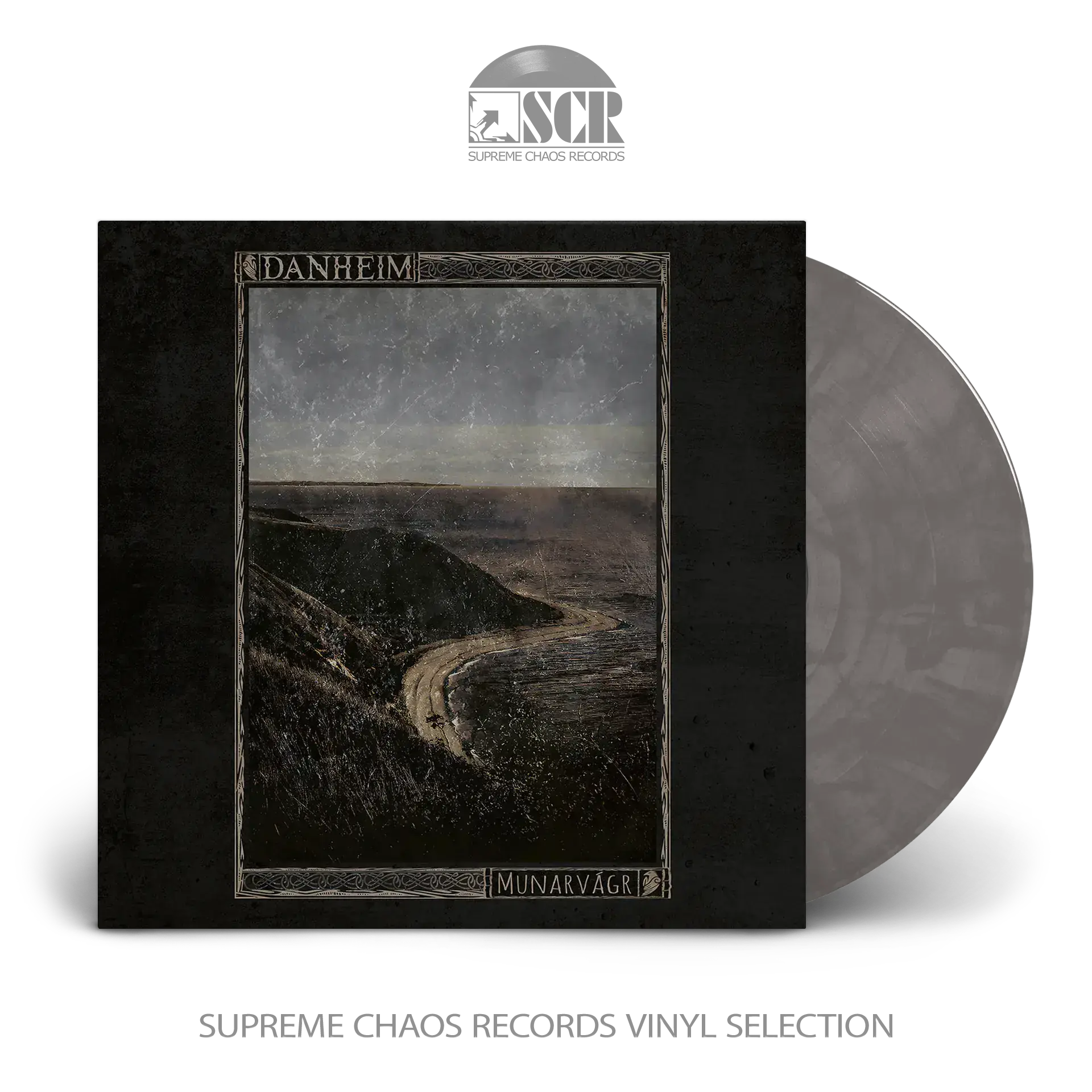 DANHEIM · Munarvágr | CLEAR/BLACK LP (Folk Vinyl)