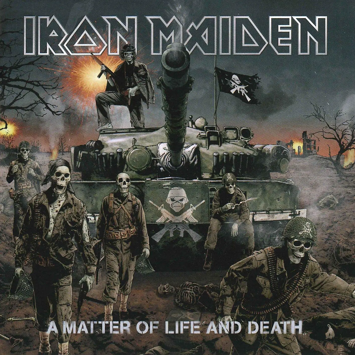 IRON MAIDEN · A Matter Of Life And Death | BLACK 2LP (Heavy Metal Vinyl) · Picture 1