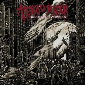 TERRORIZER · Hordes of Zombies | CURACAO BLUE LP (Grindcore/Death Metal Vinyl) · Picture 1