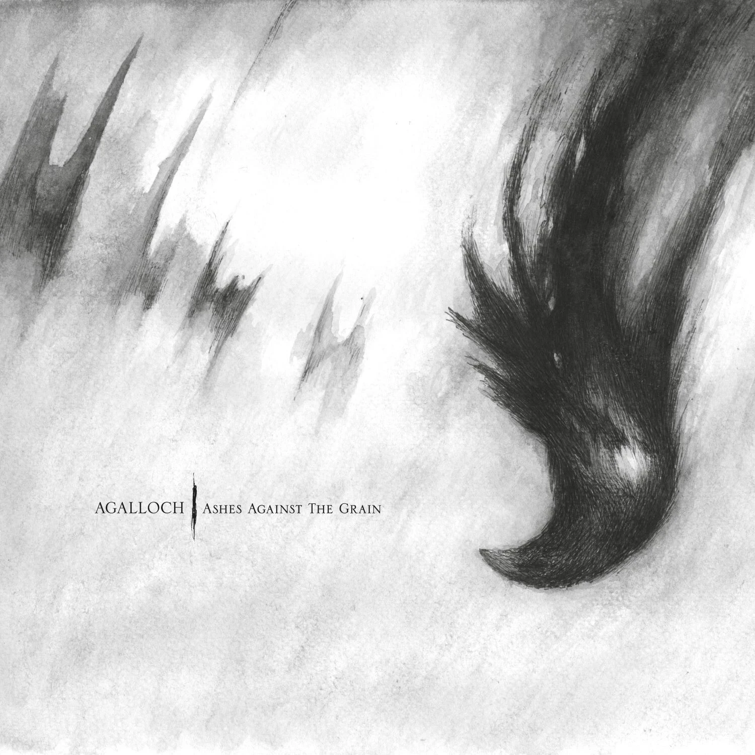 AGALLOCH · Ashes Against The Grain | SMOKE 2LP (Black Metal Vinyl) · Picture 1
