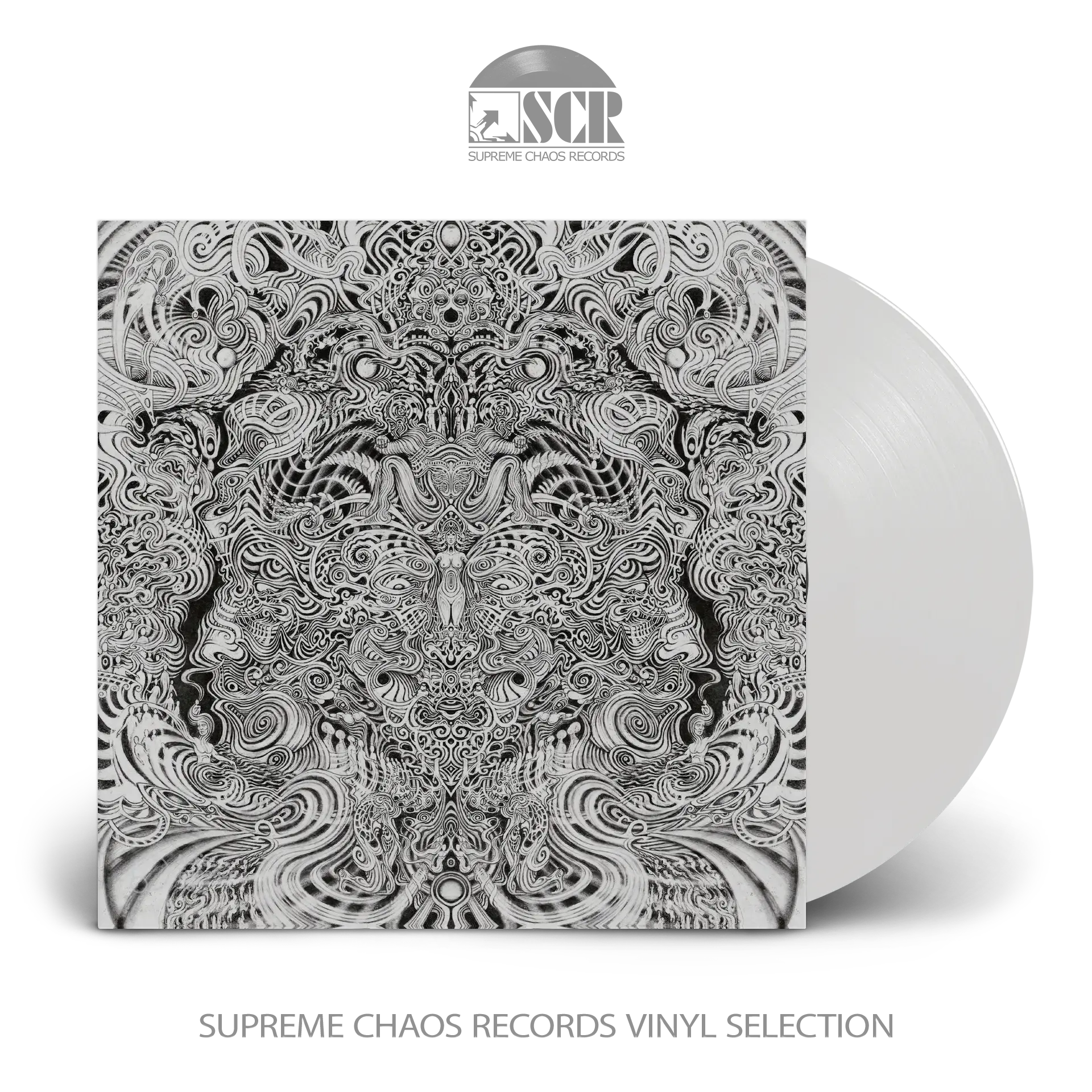 GAUPA · Fyr | WHITE LP (Progressive Stoner Rock/Psychedelic Vinyl)