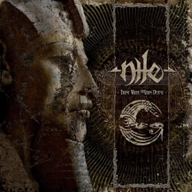NILE · Those Whom The Gods Detest | GOLD NUGGET SWIRL 2LP (Technical Death Metal Vinyl) · Picture 2