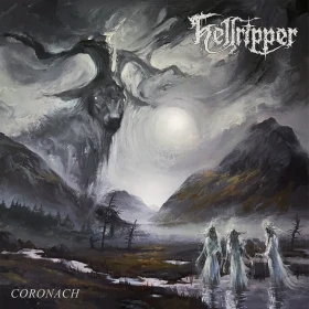 HELLRIPPER · Coronach | BLUE LP (Black Metal/Heavy Metal Vinyl) · Picture 1