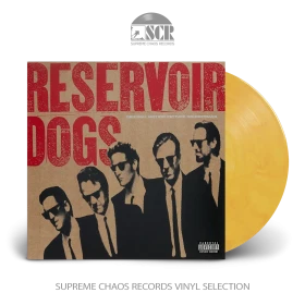 VARIOUS · Reservoir Dogs (Original Motion Picture Soundtrack) | ULTRA RARE YELLOW WHITE BROWN LP (Soundtrack Vinyl)