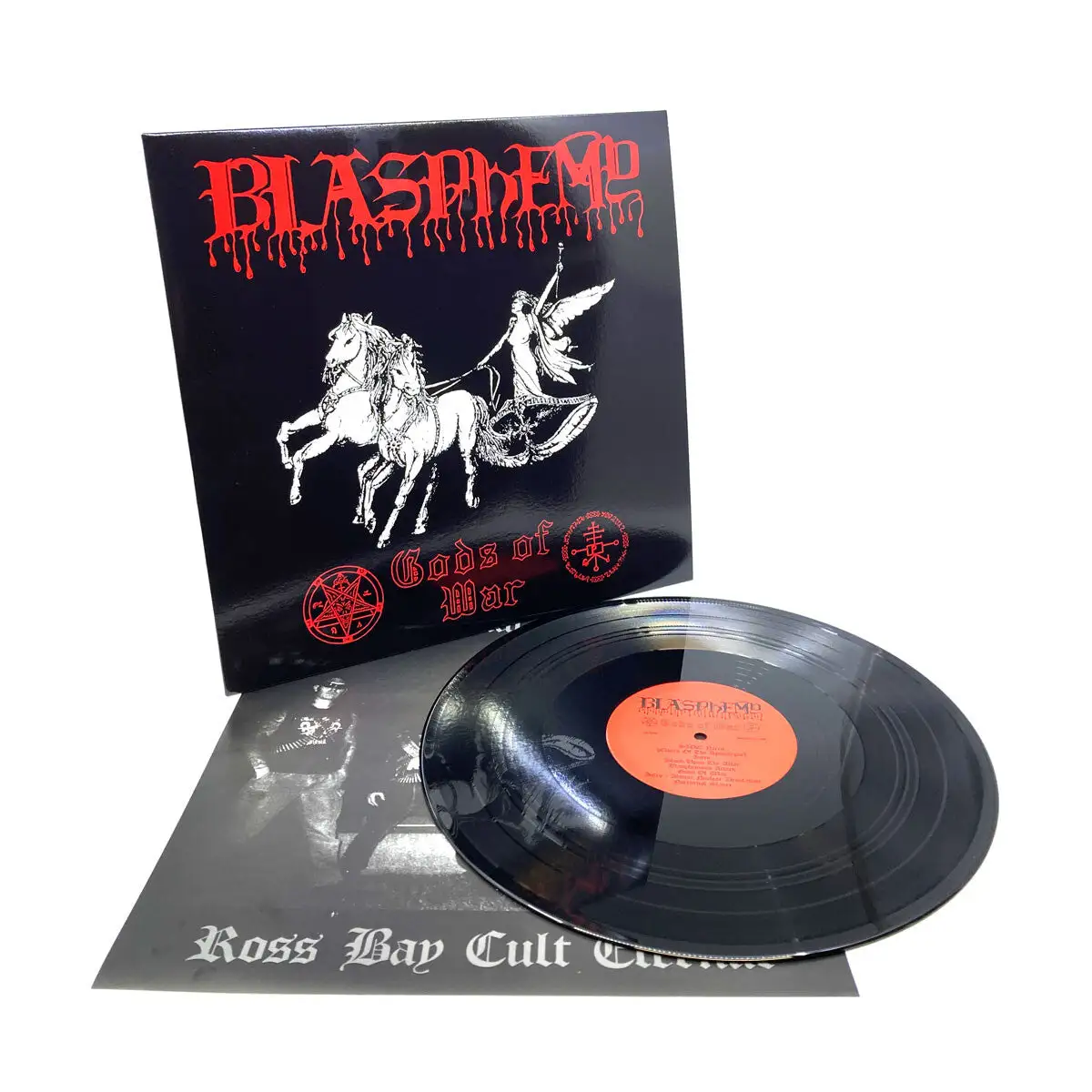 BLASPHEMY · Gods of War | BLACK LP (Black Metal Vinyl) · Picture 2