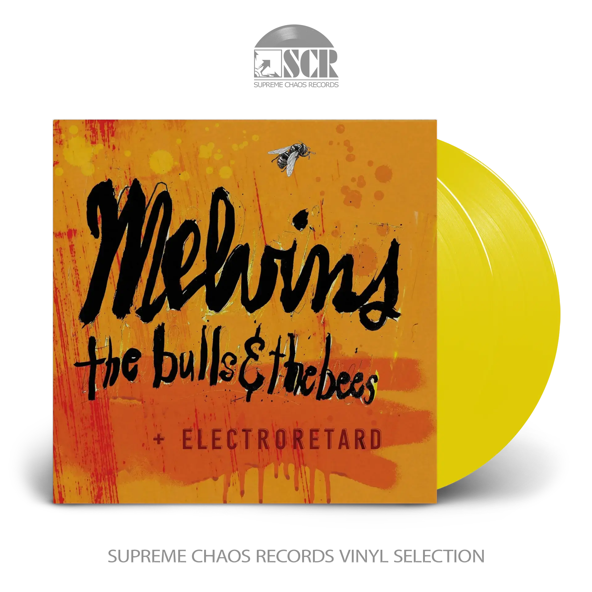MELVINS · The Bulls & The Bees / Electroretard | CANARY YELLOW 2LP (Alternative Rock Vinyl)