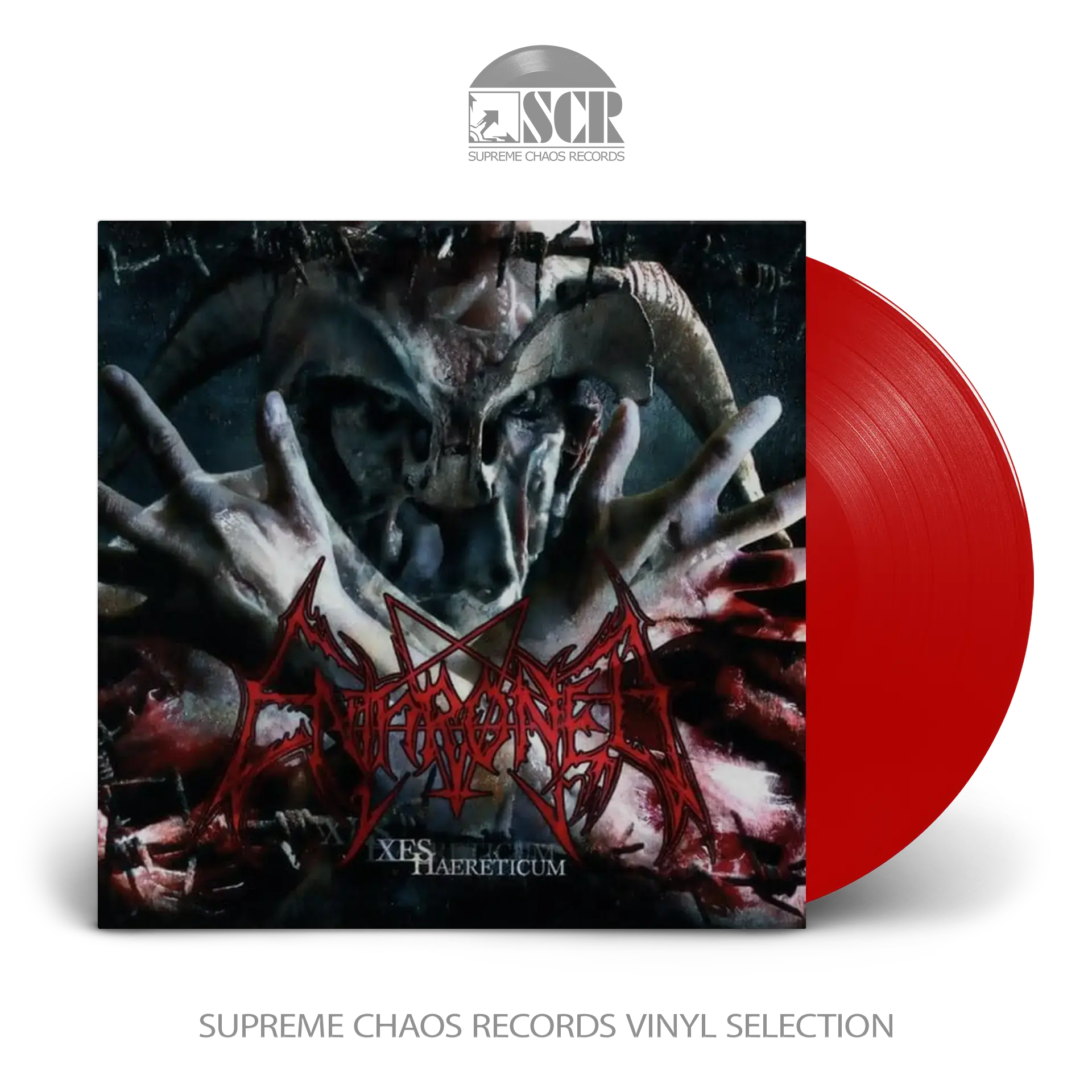 ENTHRONED · XES Haereticum | RED LP (Black Metal Vinyl)
