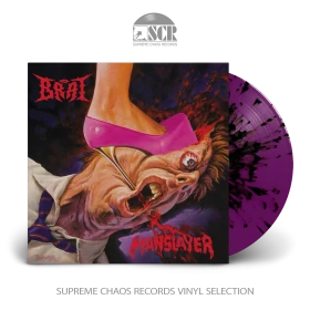 MANSLAYER · Brat | PURPLE/BLACK SPLATTER LP (Rock Vinyl)