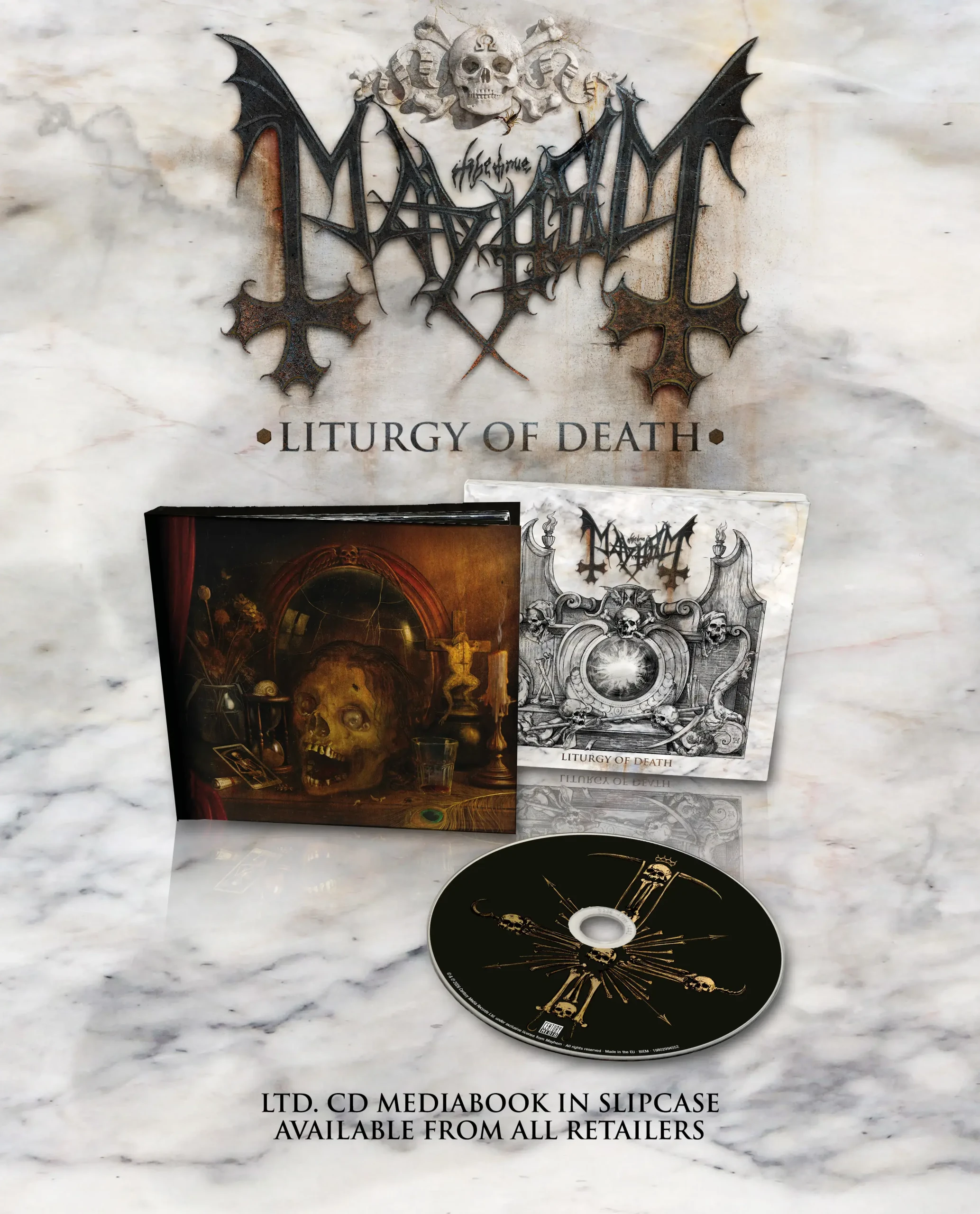 MAYHEM - Liturgy Of Death · CD MEDIABOOK MAYHEM - Liturgy Of Death · CD MEDIABOOK (Black Metal CDs)