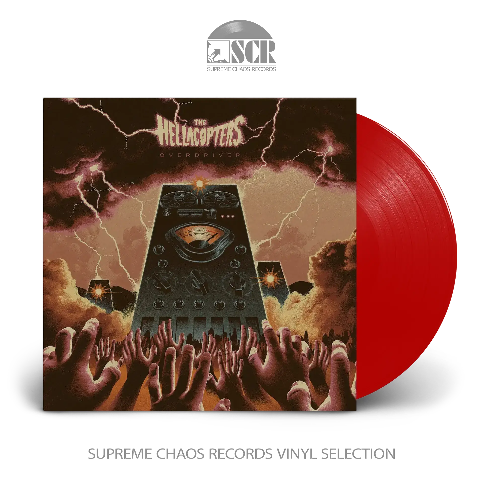THE HELLACOPTERS · Overdriver | BRICK RED LP (Hard Rock Vinyl)