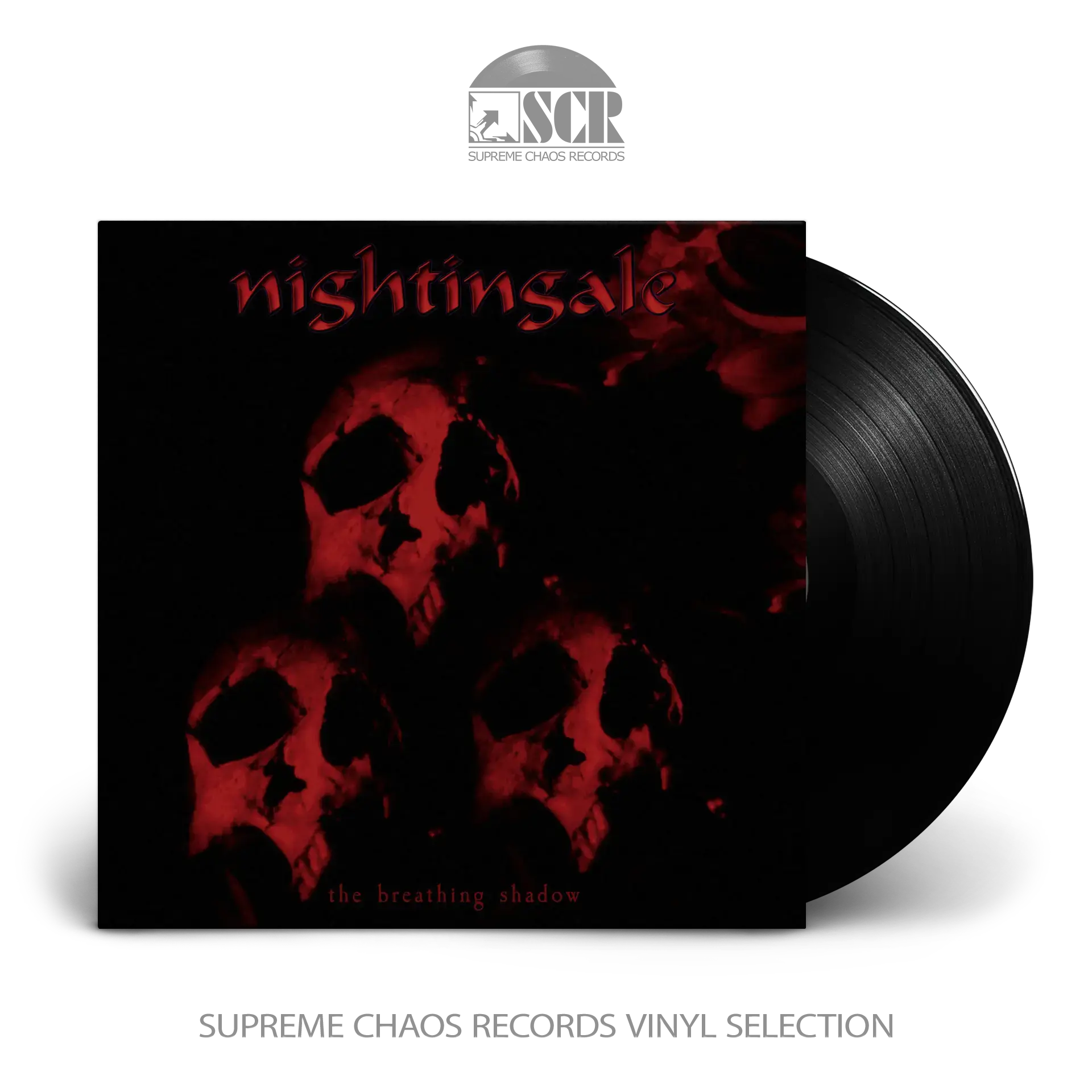 NIGHTINGALE · The Breathing Shadow (Re-issue 2025) | BLACK LP (Progressive Rock/Hard Rock Vinyl)