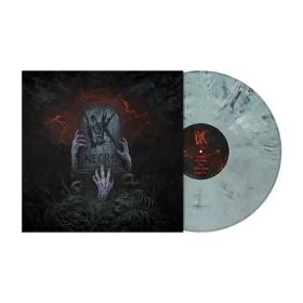 LIK · Necro | TOMBSTONE GREY MARBLED LP (Death Metal Vinyl) · Picture 3