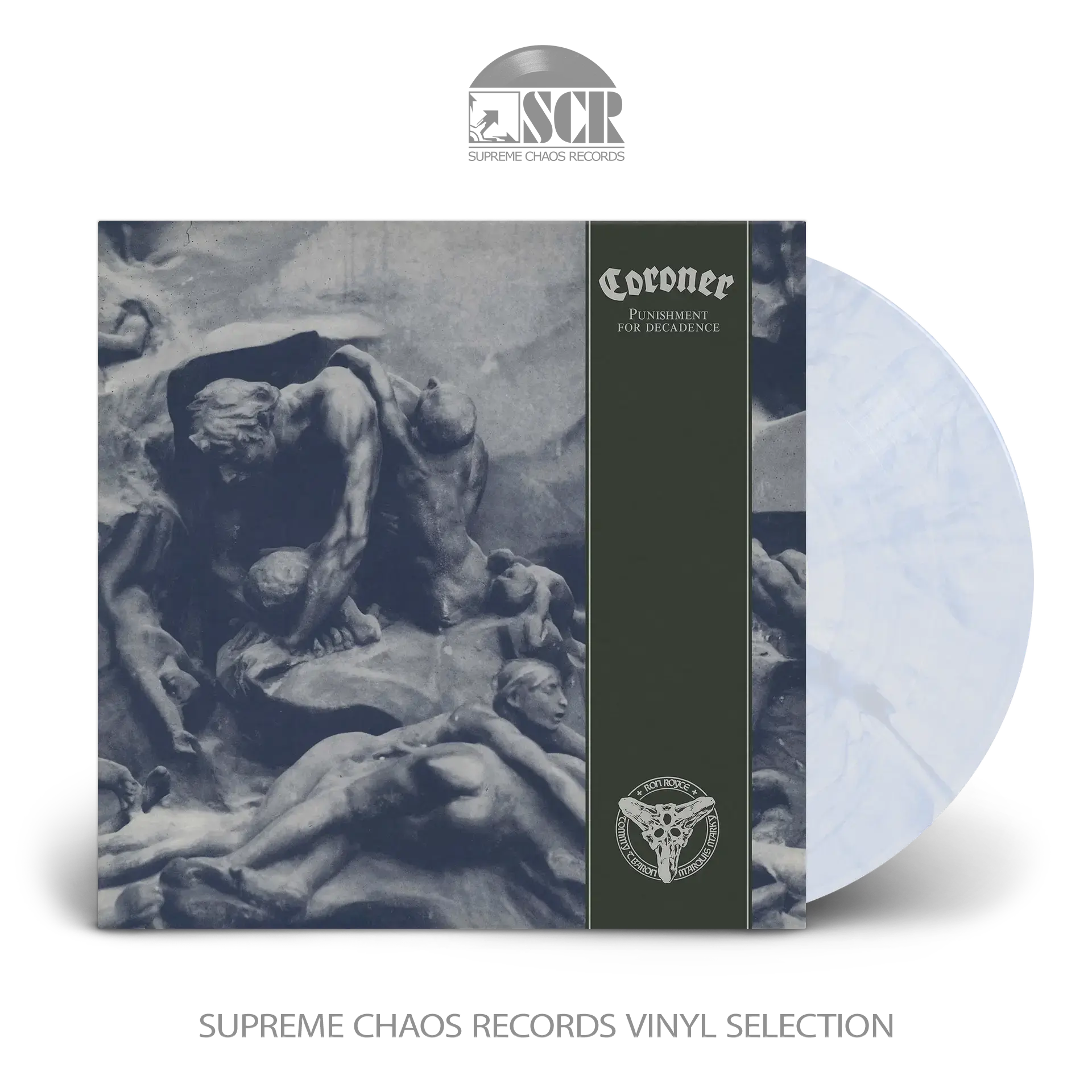CORONER - Punishment For Decadence [ICEBERG BLEND LP] (Thrash Metal Vinyl)