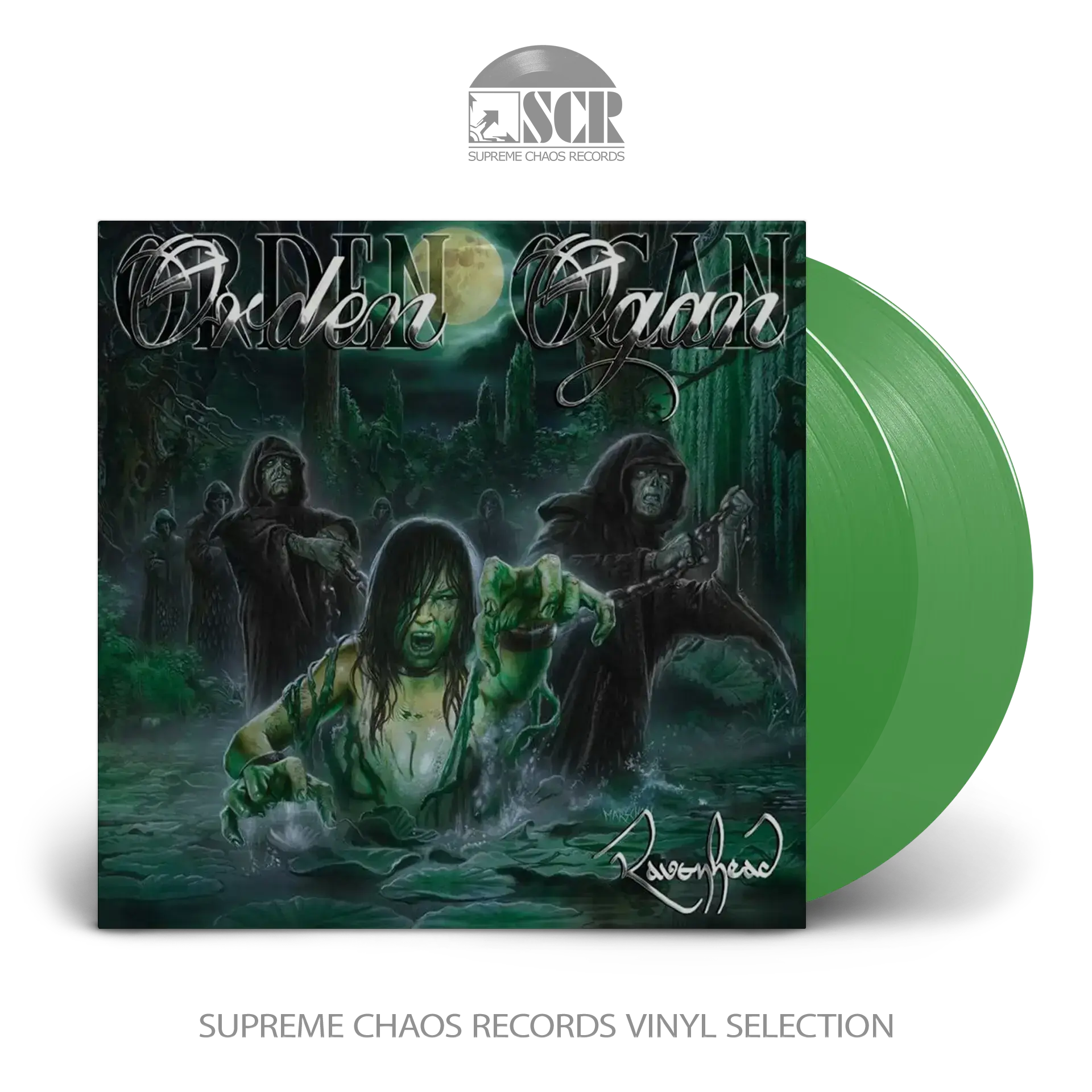 ORDEN OGAN - Ravenhead · CLEAR/GREEN 2LP (Heavy Metal Vinyl)
